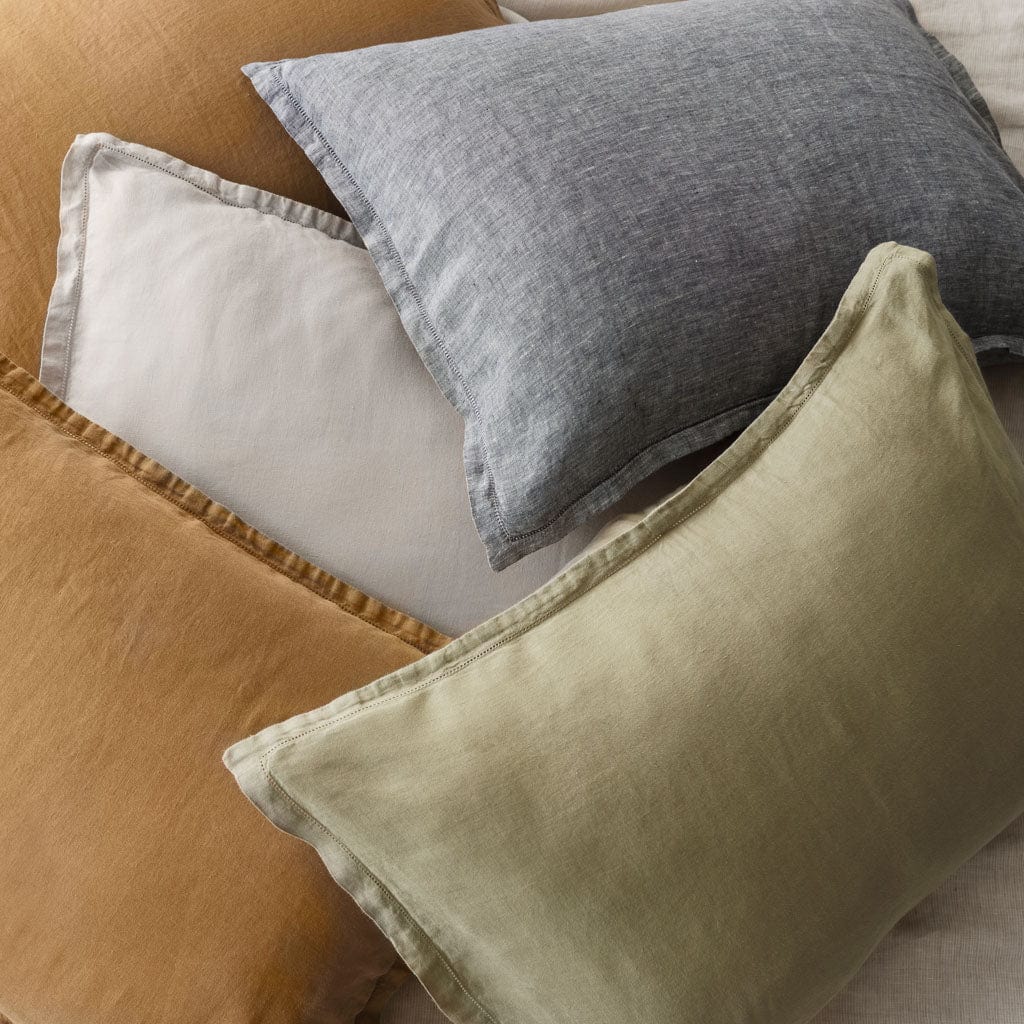 Stonewashed Linen Shams - Image 28