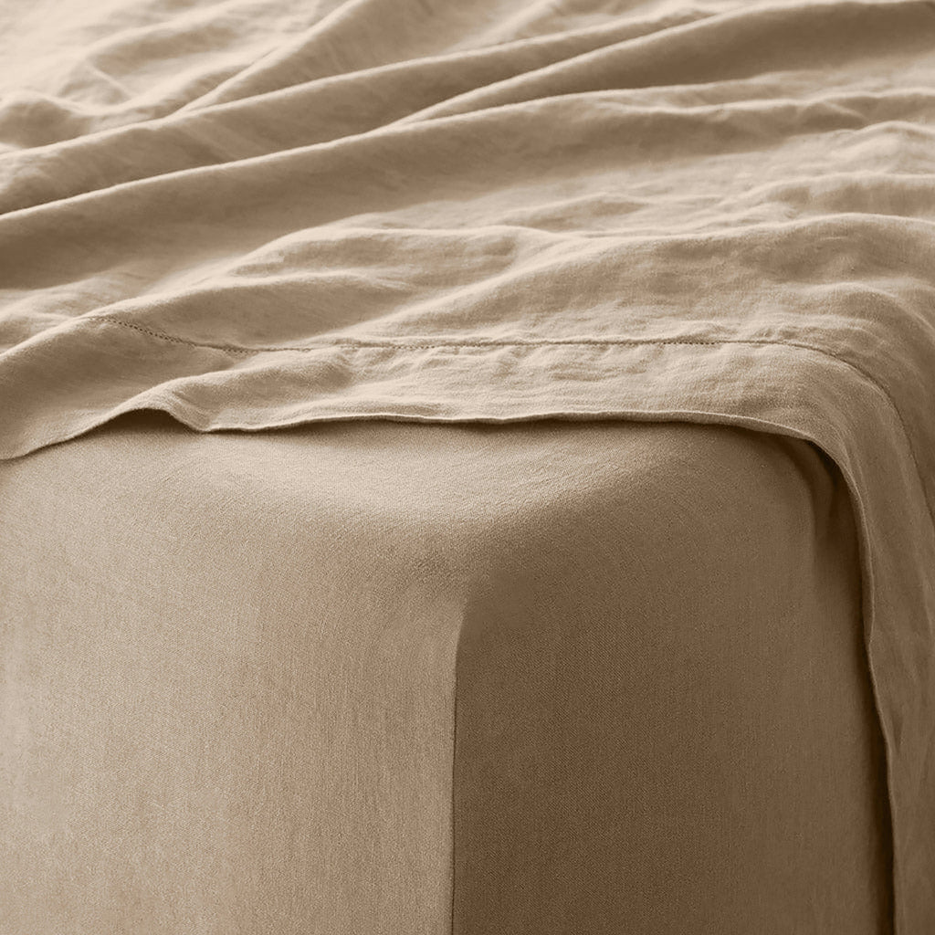 Stonewashed Linen Fitted Sheet - Image 28