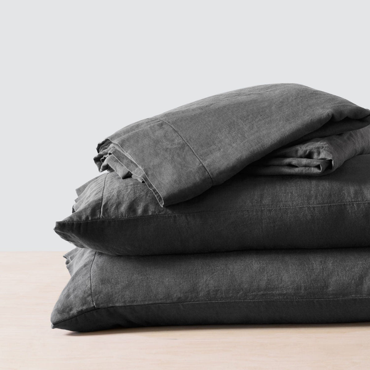 Stonewashed Linen Sheet Set - Image 54