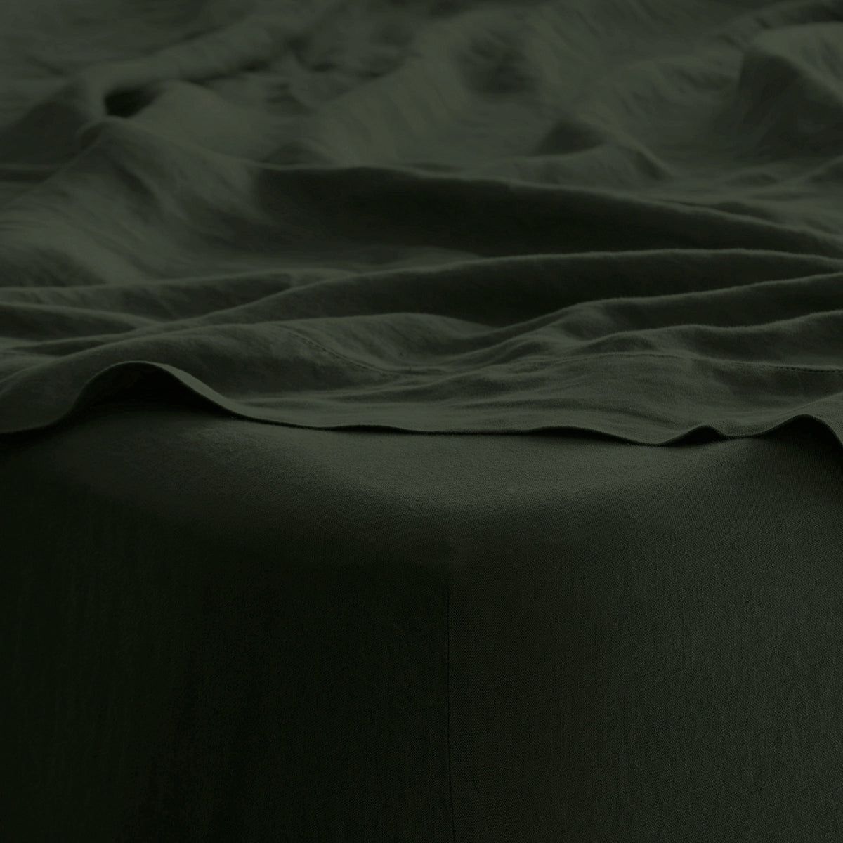 Stonewashed Linen Fitted Sheet - Image 30