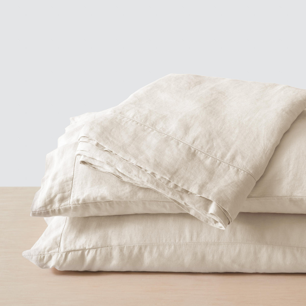 Stonewashed Linen Sheet Set - Image 22