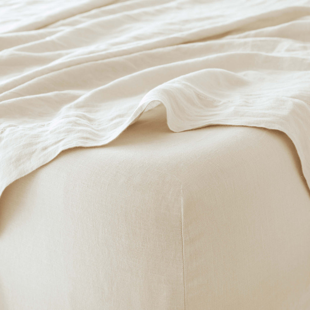 Stonewashed Linen Sheet Set - Image 25