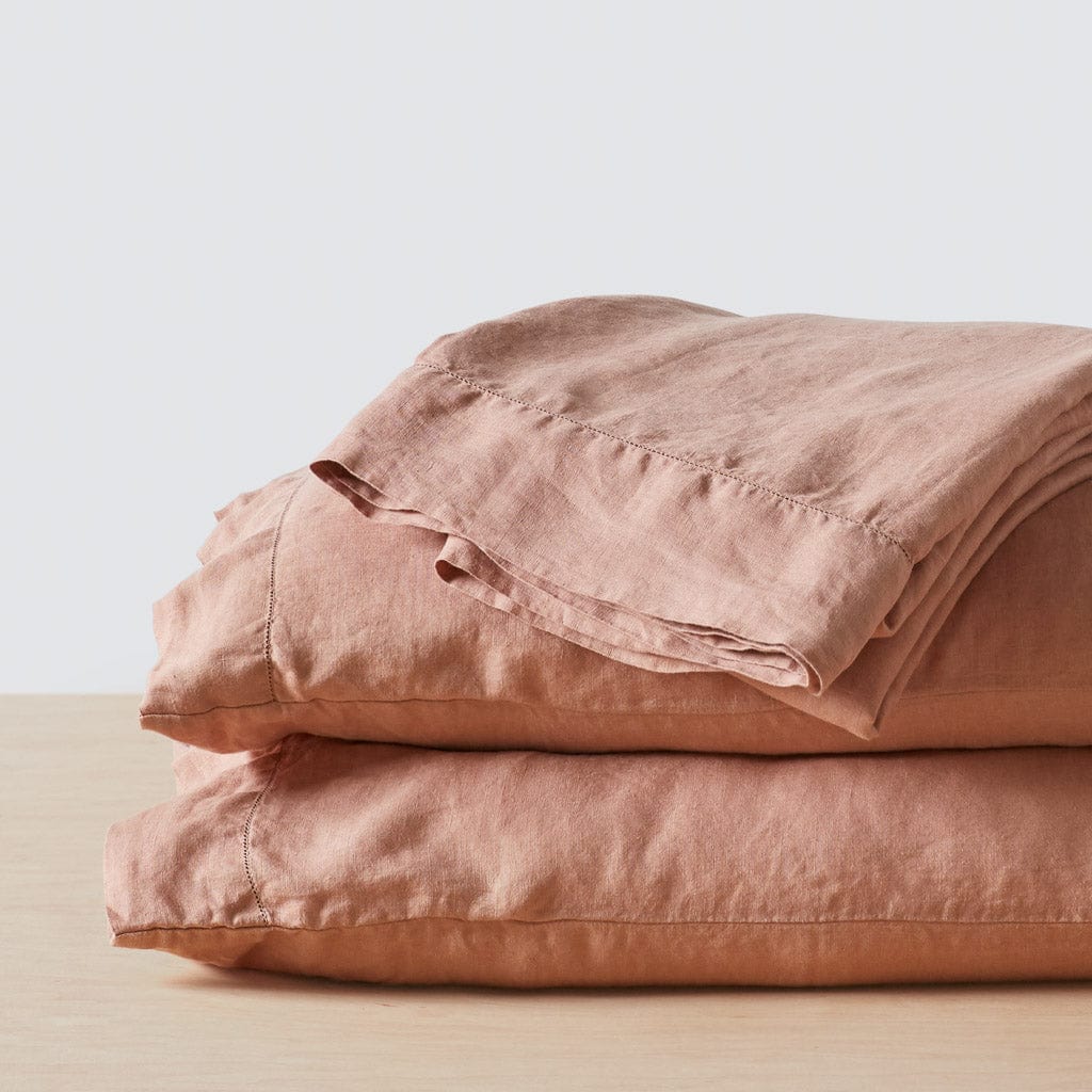 Stonewashed Linen Sheet Set - Image 58