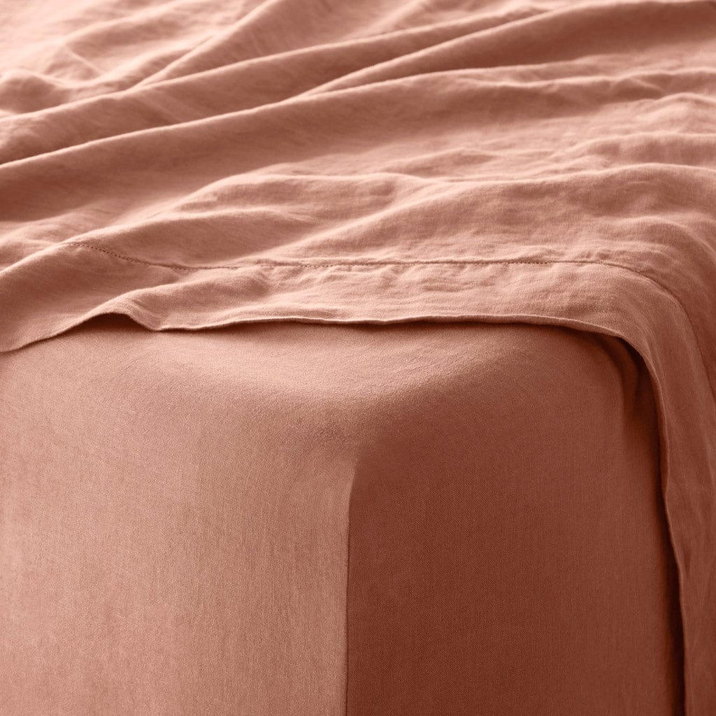Stonewashed Linen Fitted Sheet - Image 24