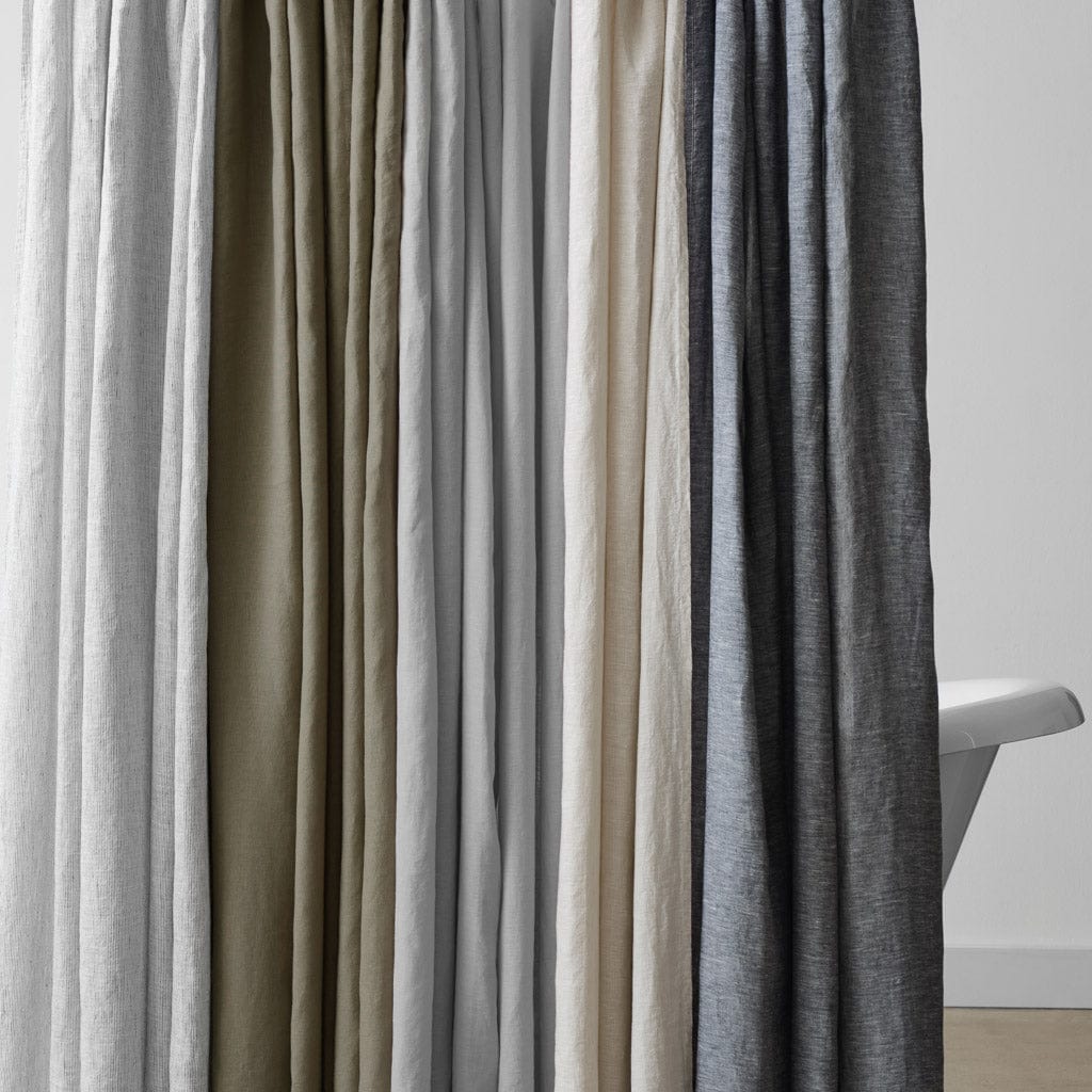 Stonewashed Linen Shower Curtain - Image 9