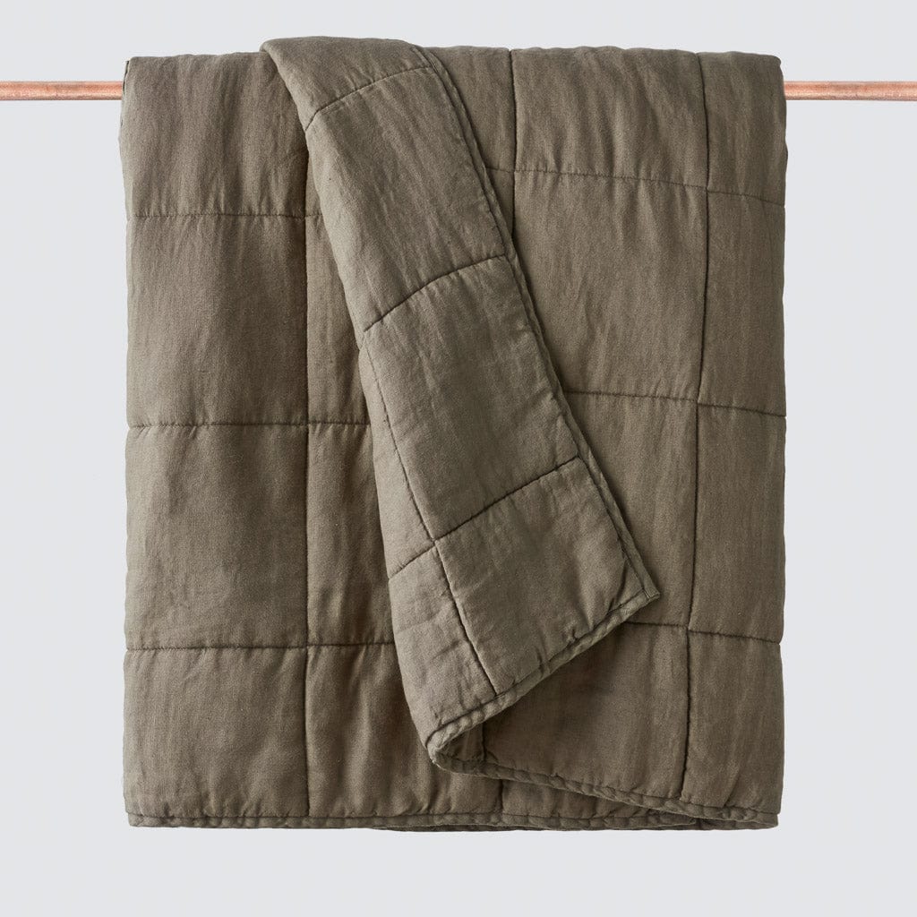 Stonewashed Linen Quilt - Image 2