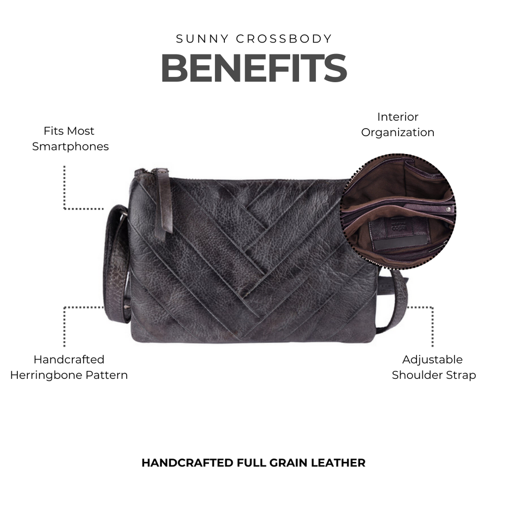 Sunny Leather Crossbody Bag - Image 7