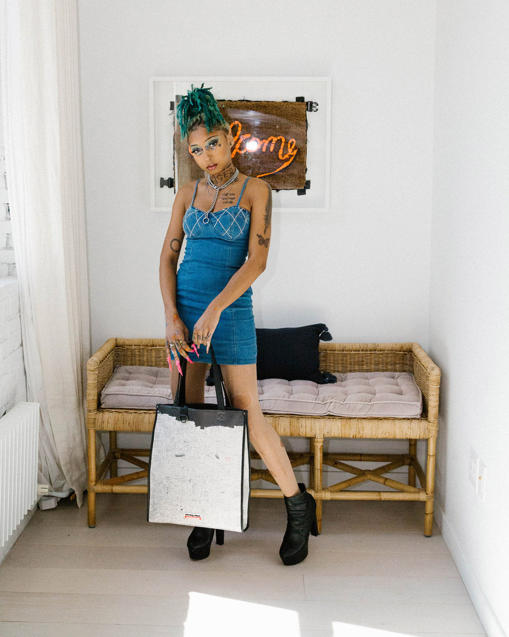 Official Basquiat Pegasus 1987 Loft Tote - Image 4