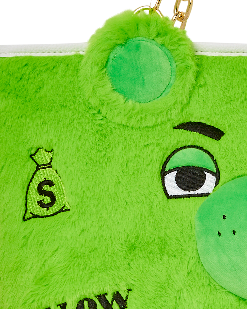 Plush Moneybear Tote (Green) - Image 9