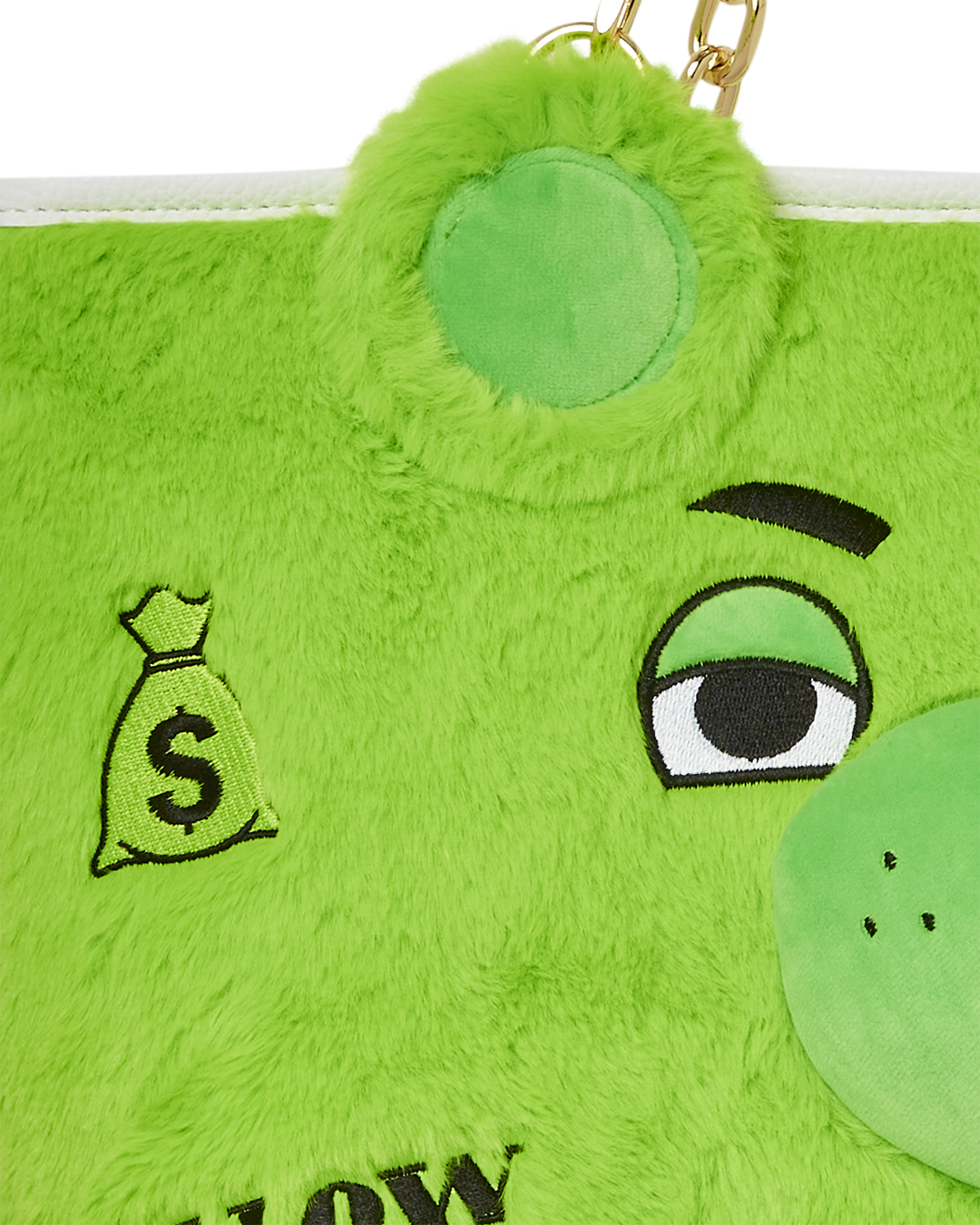 Plush Moneybear Tote (Green) - Image 9