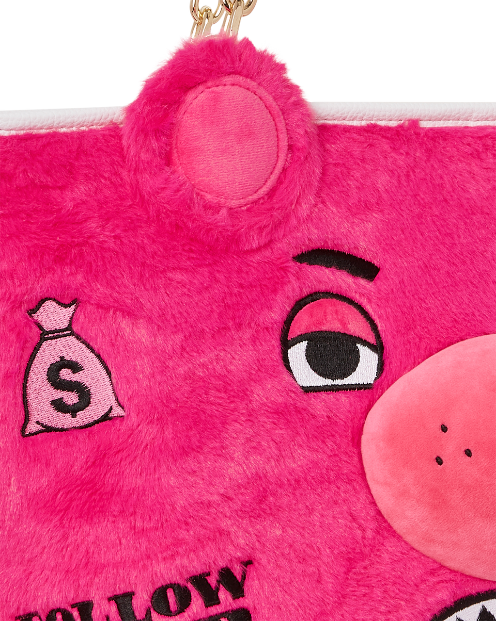 Plush Moneybear Tote (Pink) - Image 12