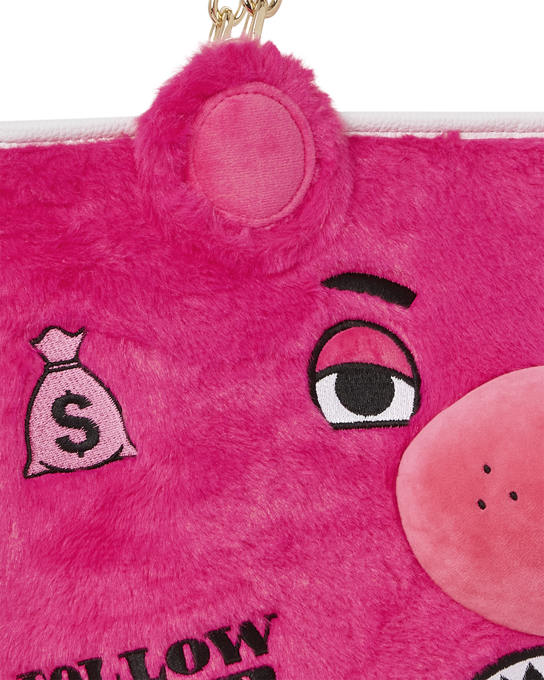 Plush Moneybear Tote (Pink) - Image 12