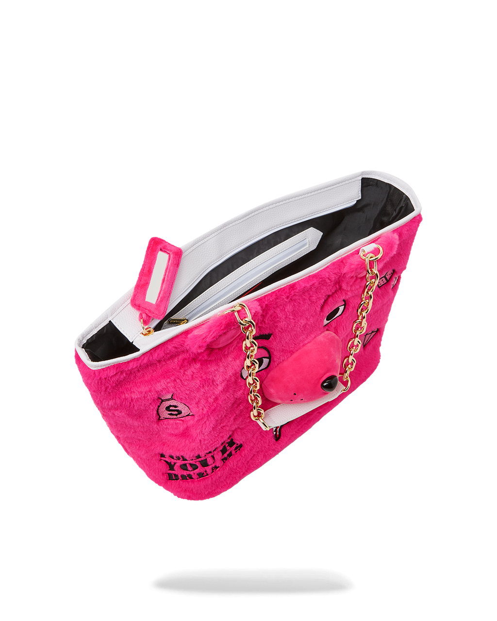 Plush Moneybear Tote (Pink) - Image 7