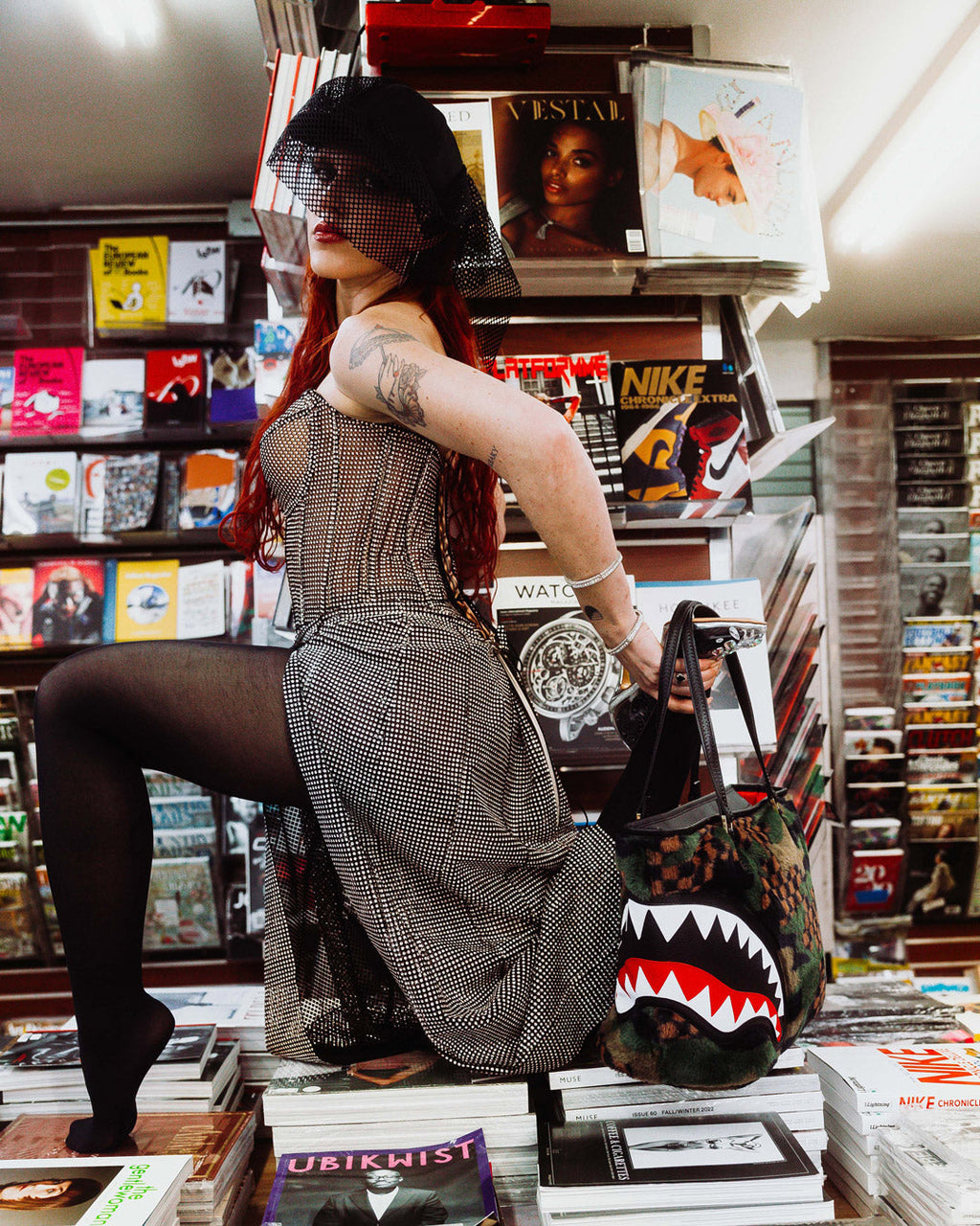 Big Sky Fur Shark Tote - Image 4