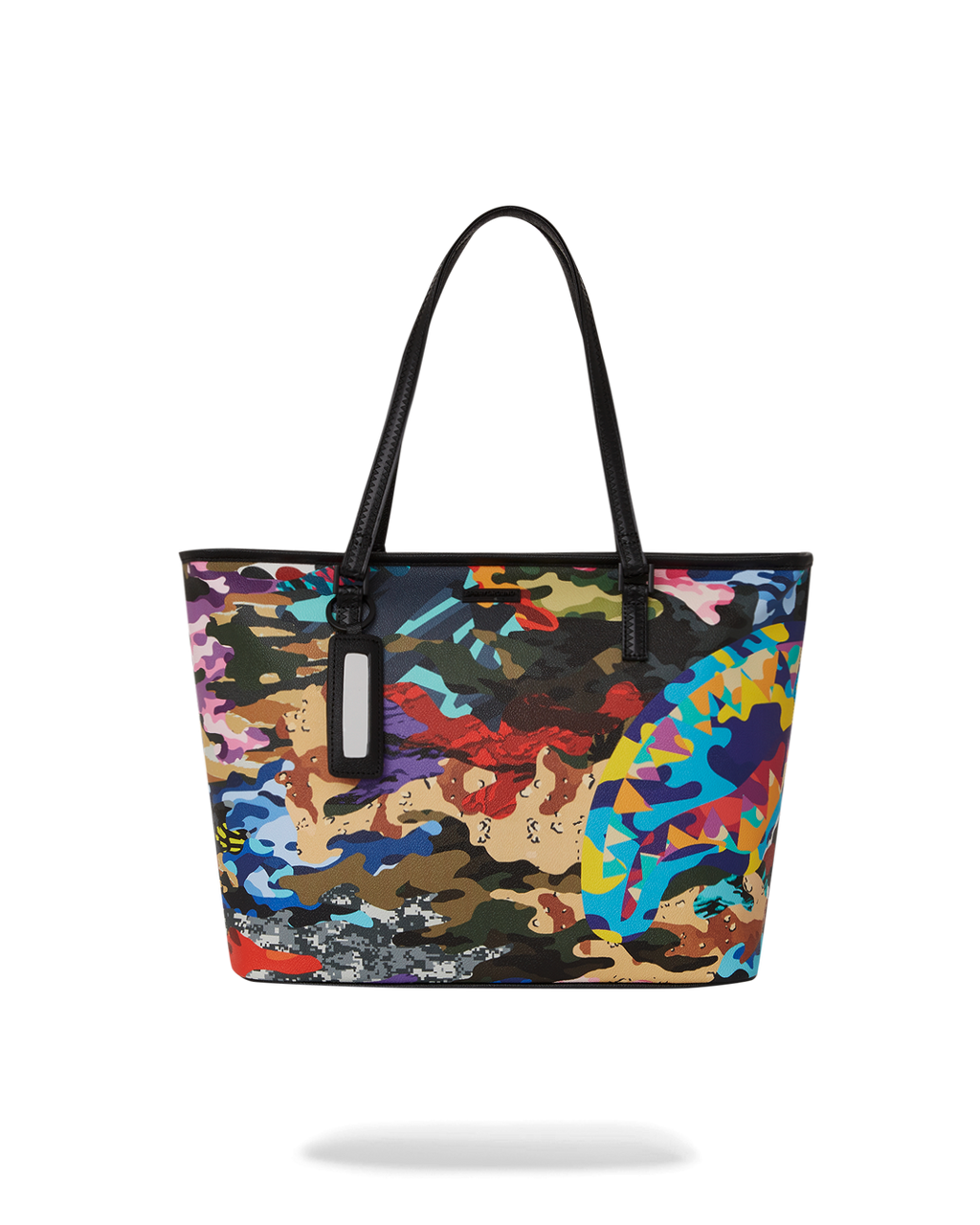 SLICED AND DICED CAMO TOTE