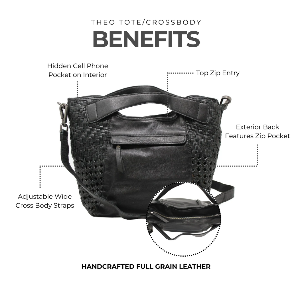 Theo Leather Crossbody Bag - Image 6