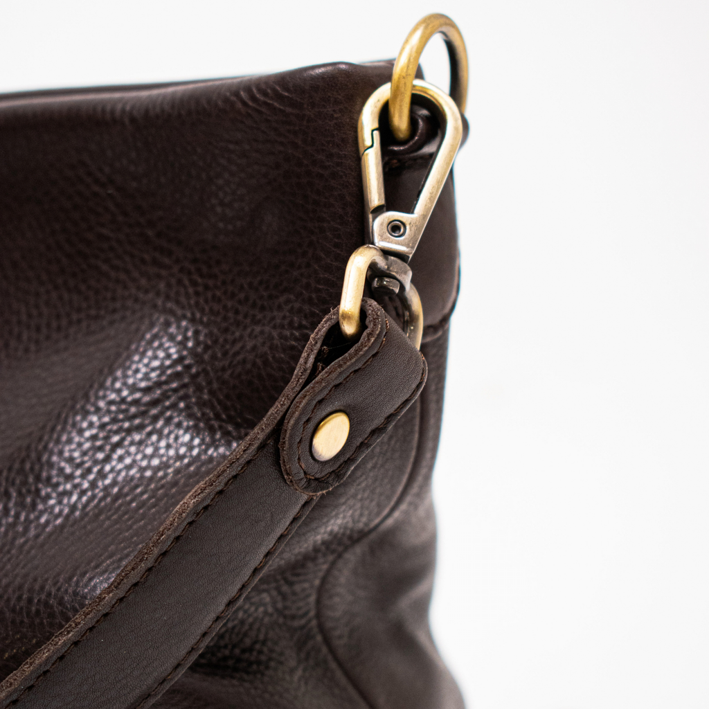Tabor Milled Leather Crossbody Bag - Image 17