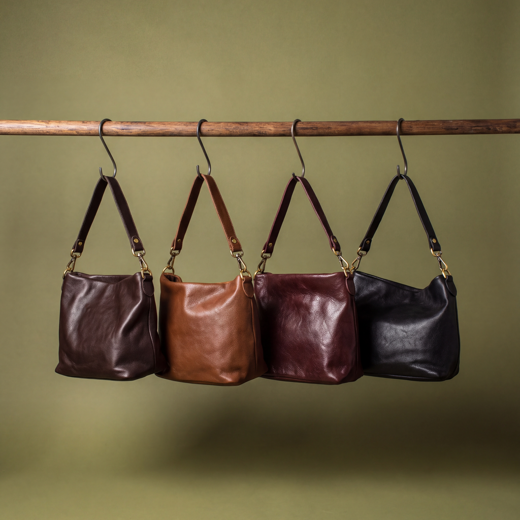 Tabor Milled Leather Crossbody Bag - Image 23