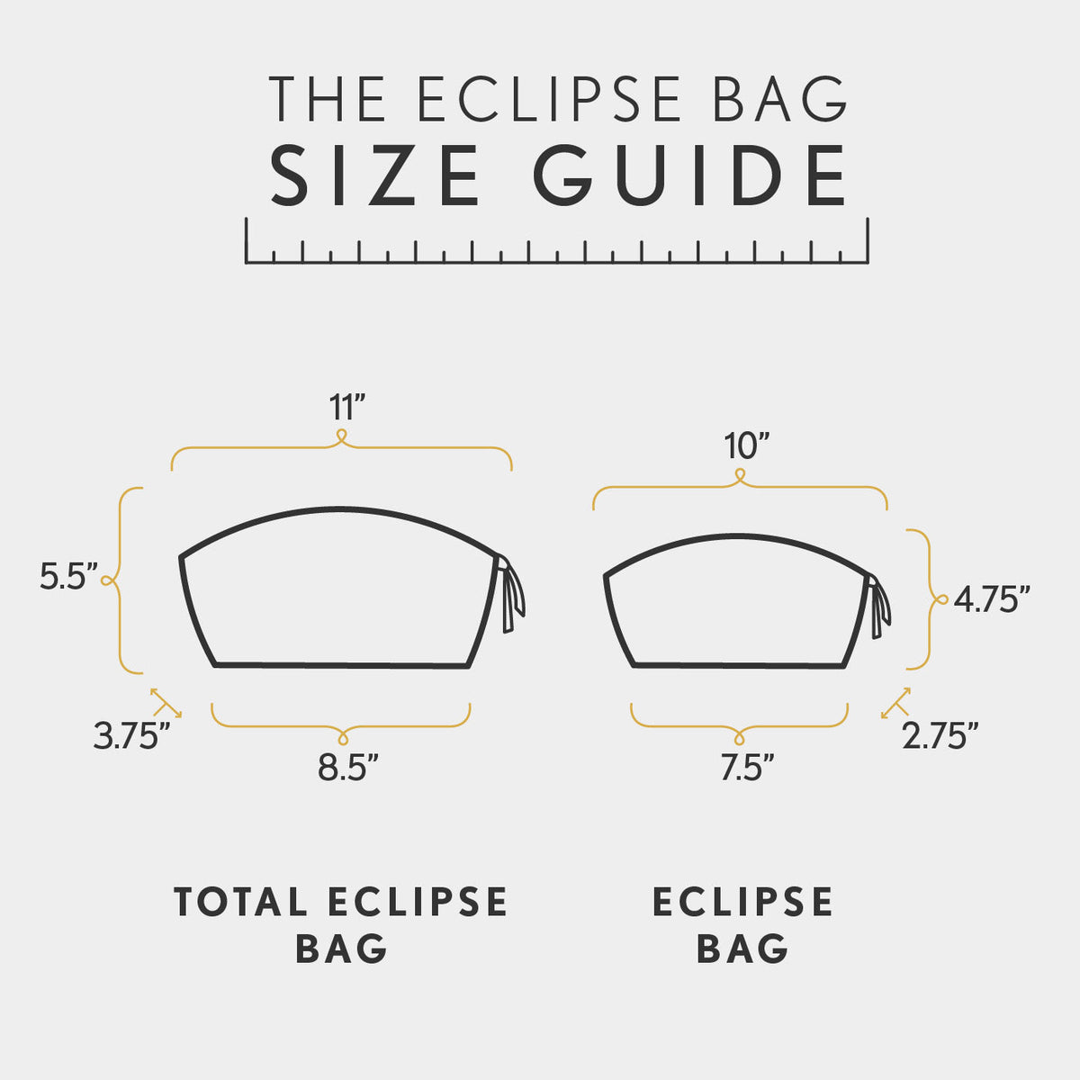 'Almost Perfect' Eclipse Makeup Bag - Image 162