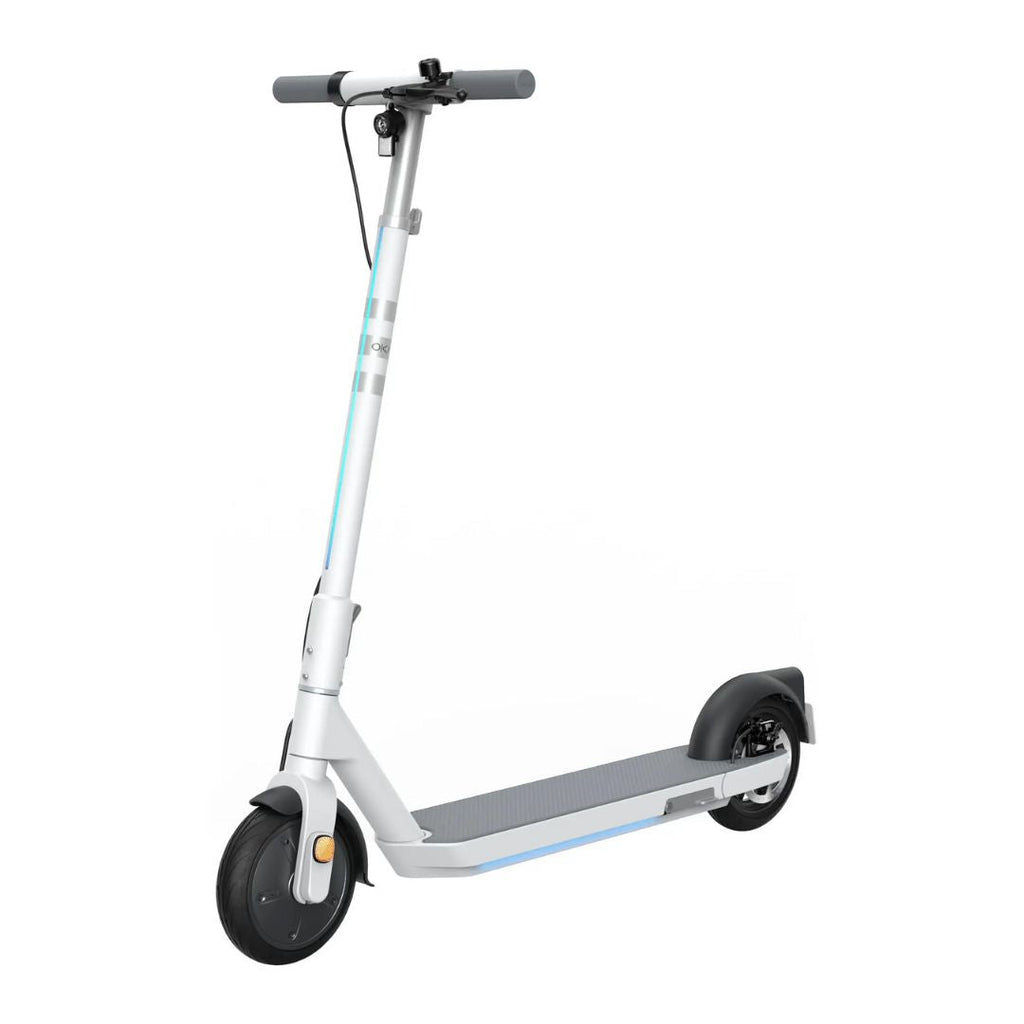 OKAI - Neon II Electric Scooter w/ 25 Miles Operating Range & 15.5 mph Max Speed - White - ES20-WHITE
