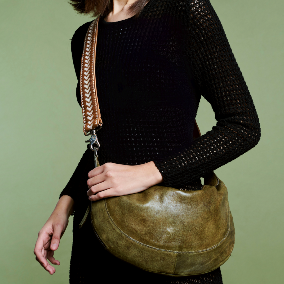 Callie Leather Sling Bag - Image 26