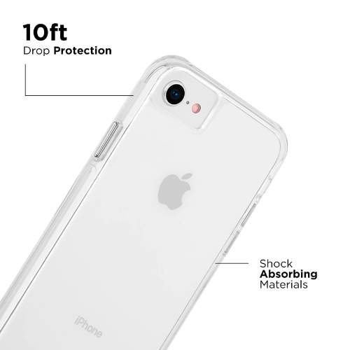 Case-Mate Tough Series Case - Clear - iPhone SE 2022 (3rd Gen) - Image 3
