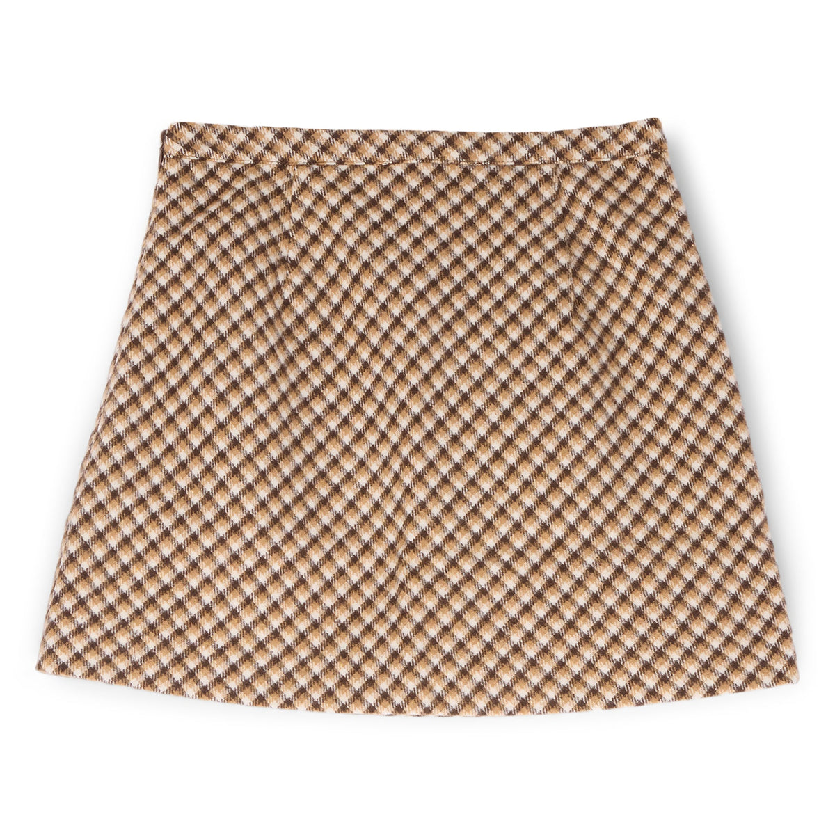 House of Sunny Retro Blanket Skirt (Blonde Multi) - Image 2