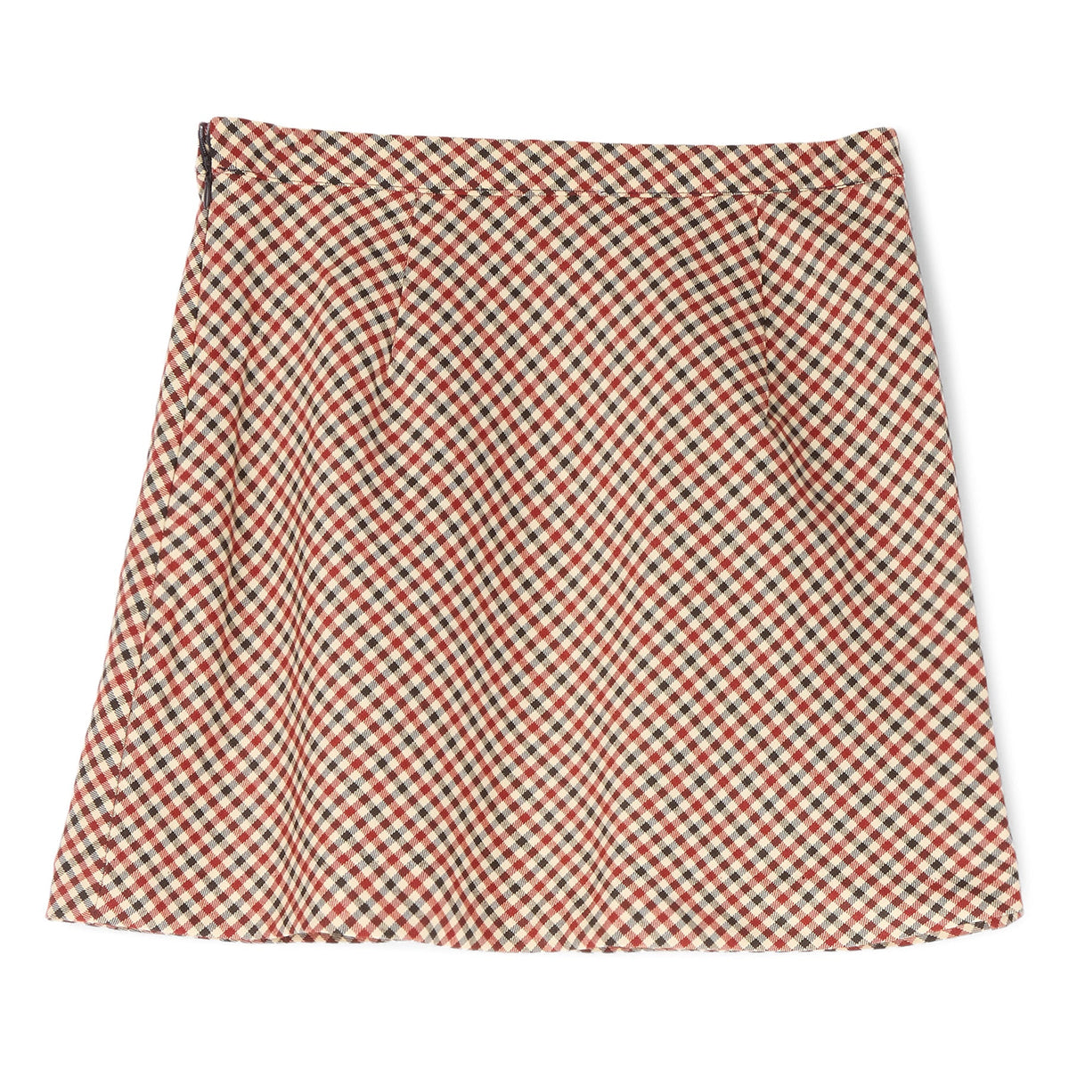 House of Sunny The Marie Skirt (Wine Multi) - Image 2