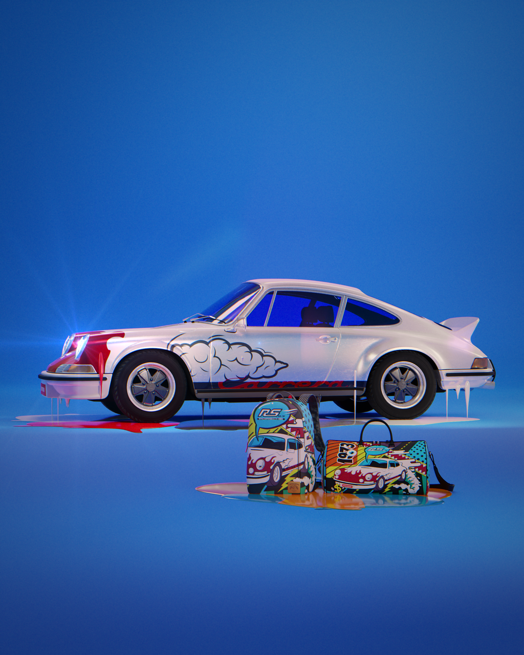 Porsche 1972 Collab Duffle (Only 1,911 Units Made) - Image 2