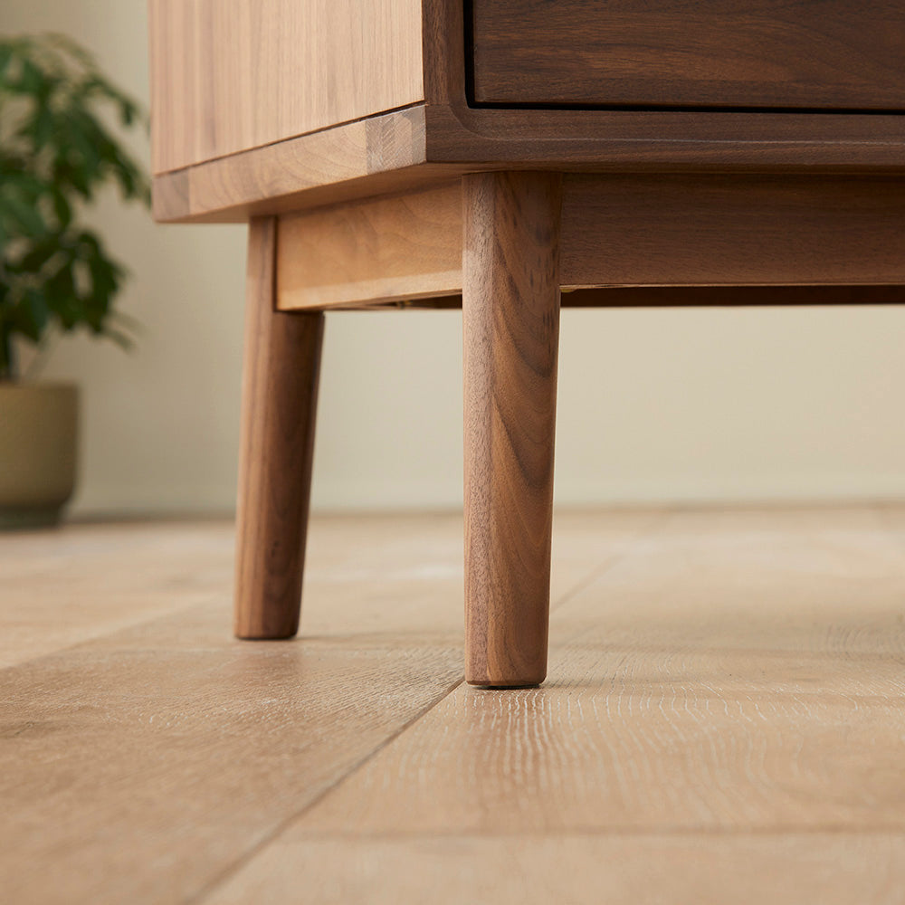 Wright Walnut Chest of 3 Drawers - Image 7