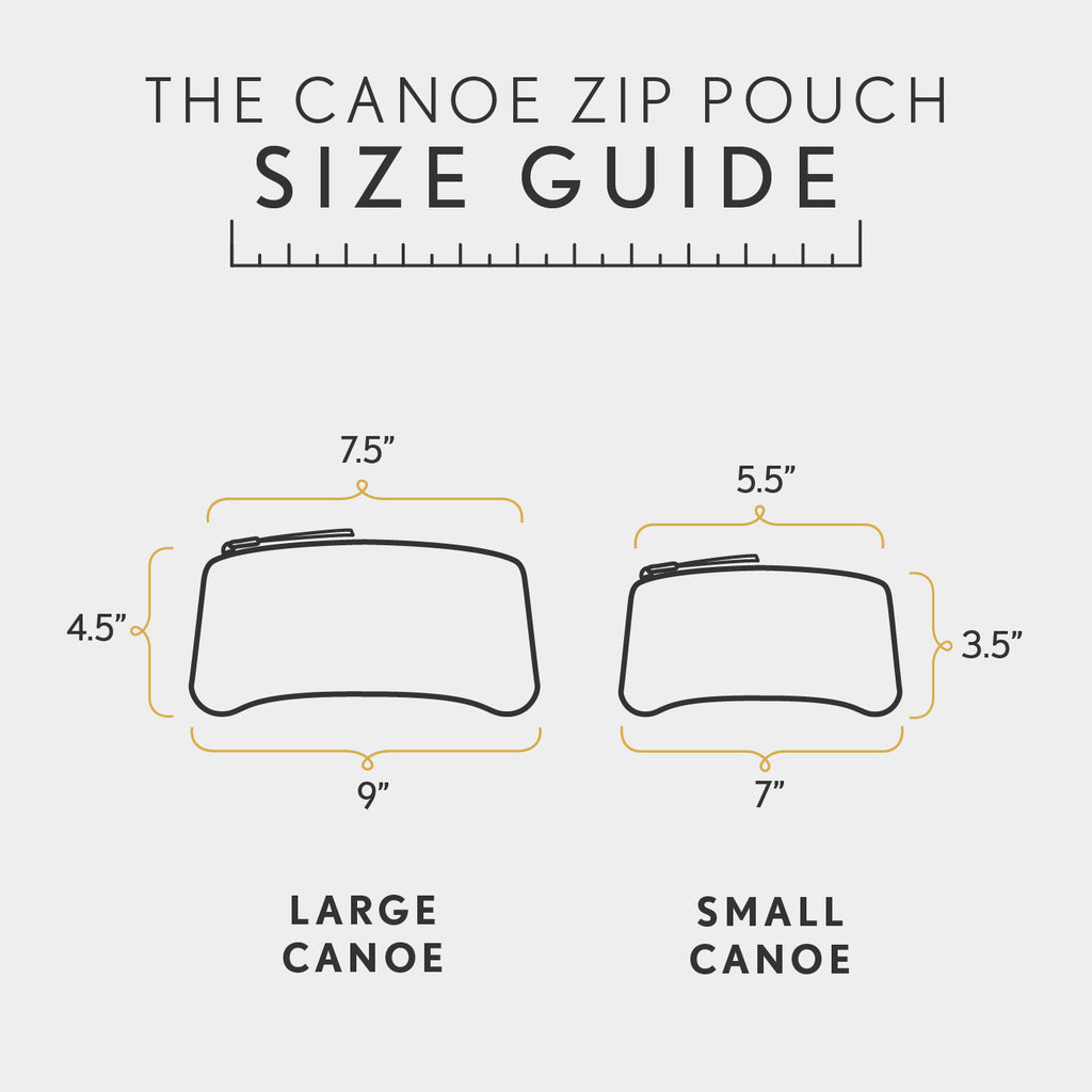 'Almost Perfect' Canoe Zip Pouch - Image 96