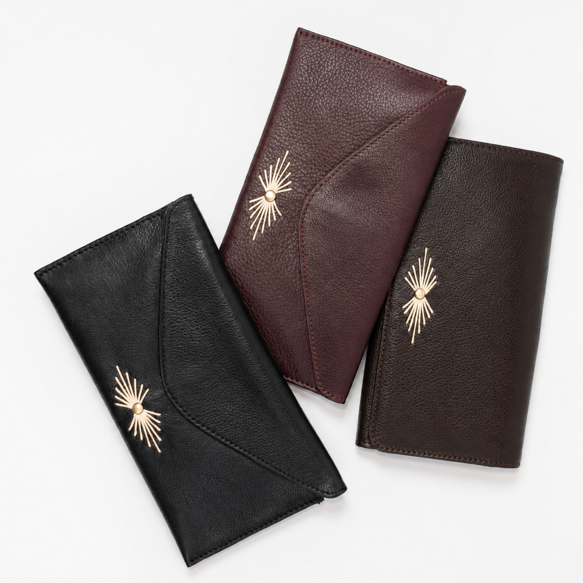 Ynez Milled Leather Wallet - Image 16