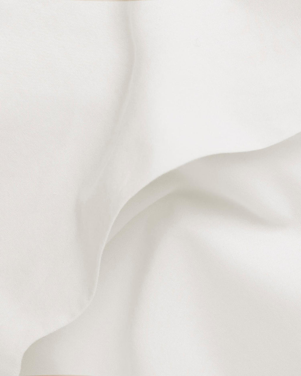 Percale Fabric Swatch (Cream)