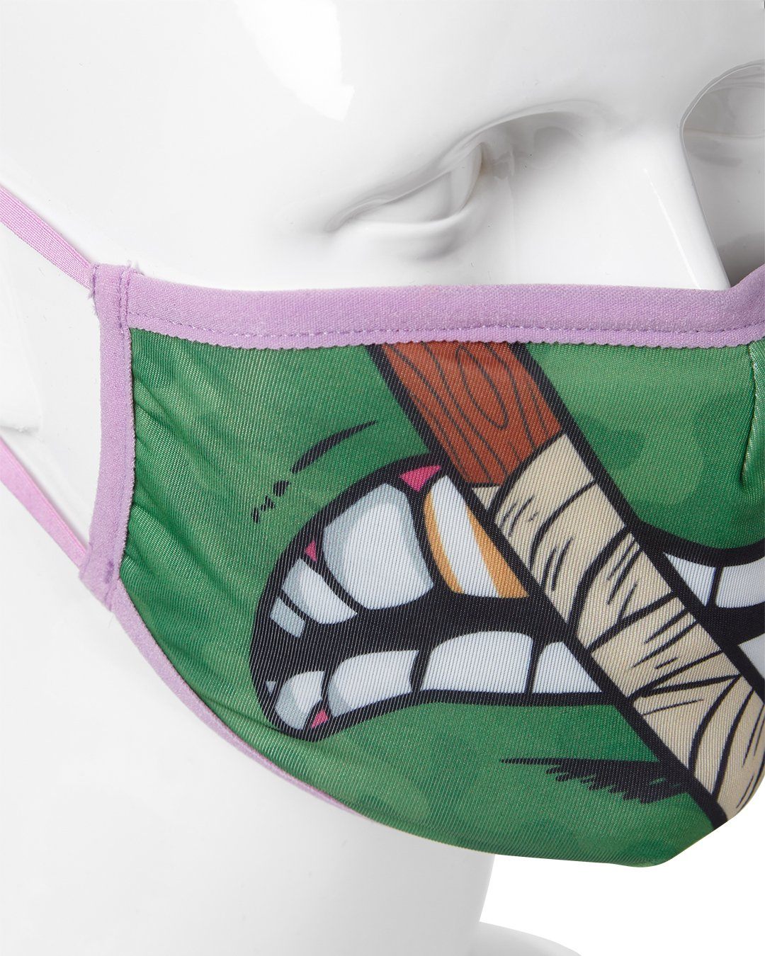 Adult Tmnt: Donatello Shark Form Fitting Face-Covering - Image 4