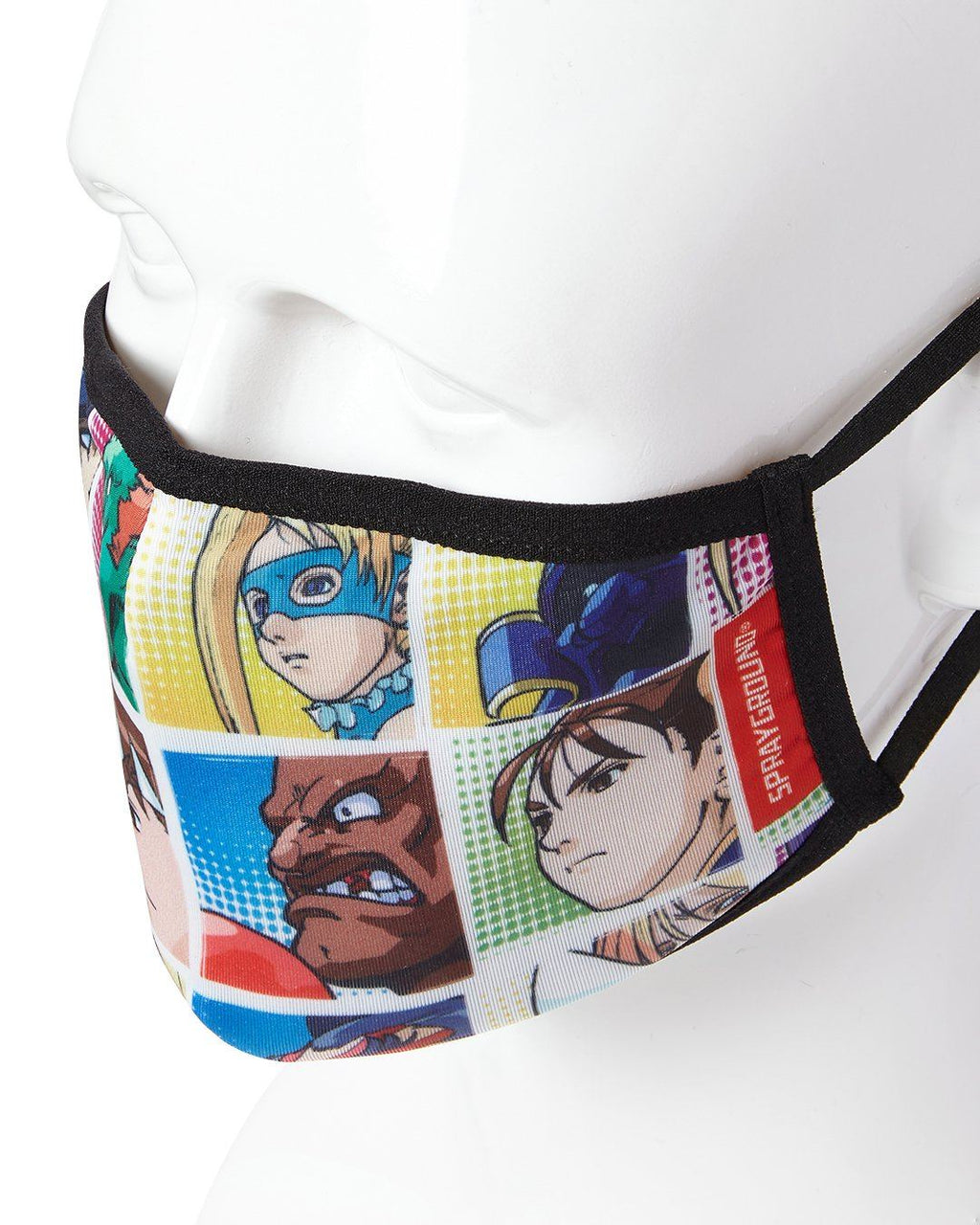 Adult Street Fighter Player Select Form Fitting Face-Covering - Image 3