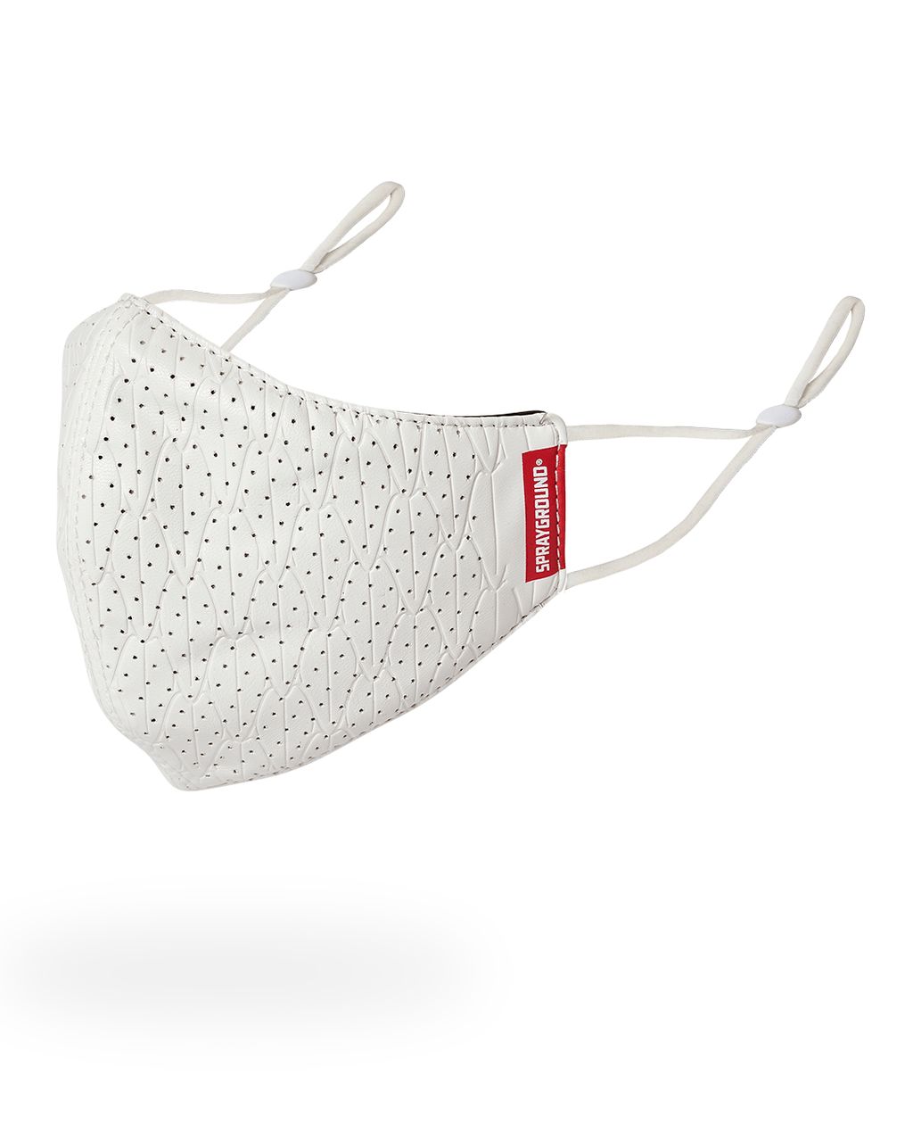 Sharks of the World Vegan Leather Face Mask - Image 4