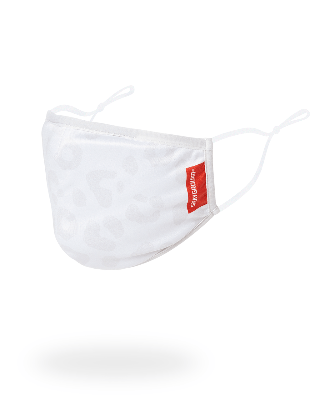 Snow Leopard Polyester Face Mask - Image 2
