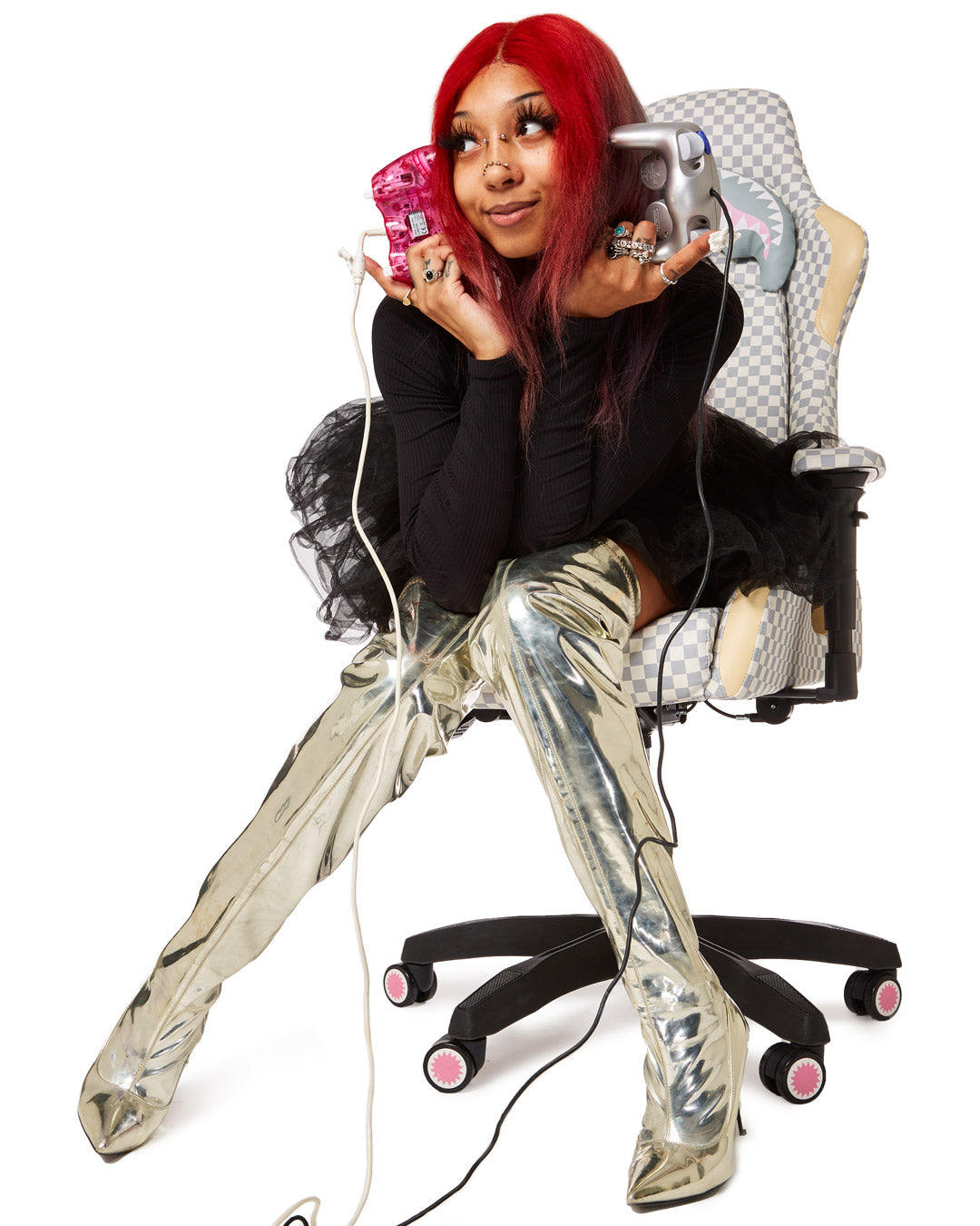 Air to the Throne Jetset Gaming Chair - Super Rare - Image 8