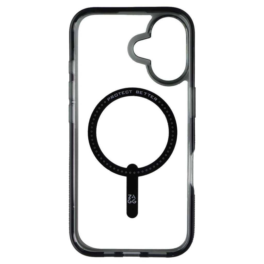 ZAGG Santa Cruz Snap Case for MagSafe for Apple iPhone 16 - Clear / Black - New - Image 3