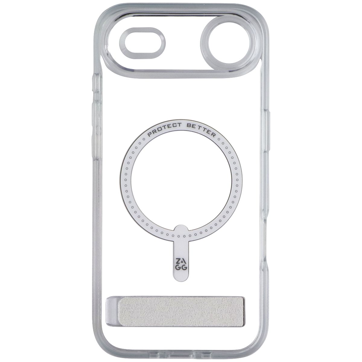 ZAGG Crystal Palace Snap Kickstand Case for MagSafe for iPhone 17 Air - Clear - New - Image 3