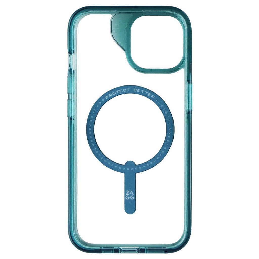 ZAGG Santa Cruz Snap Case for MagSafe for iPhone 16e/15/14/13 - Retro Blue - New - Image 3