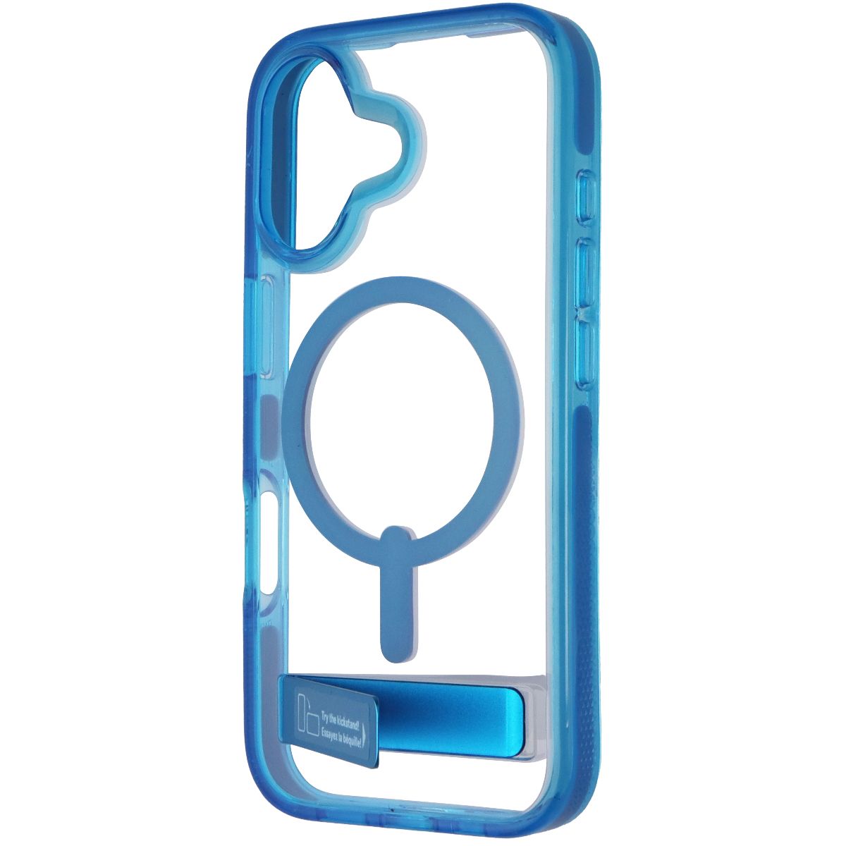 ZAGG Santa Cruz Snap Case w/ Kickstand for Apple iPhone 17 - Tranquil Blue - New