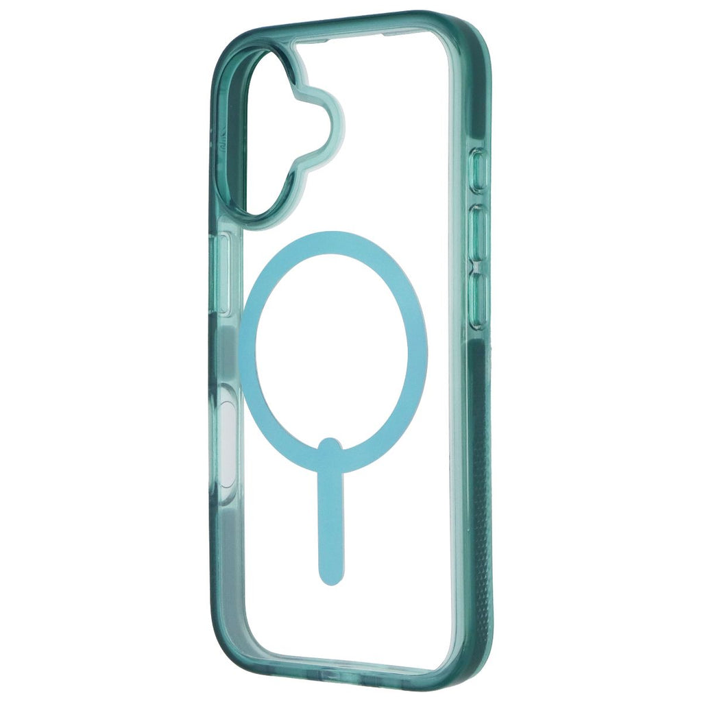 ZAGG Santa Cruz Snap Series Case for MagSafe for Apple iPhone 16 - Retro Blue - New
