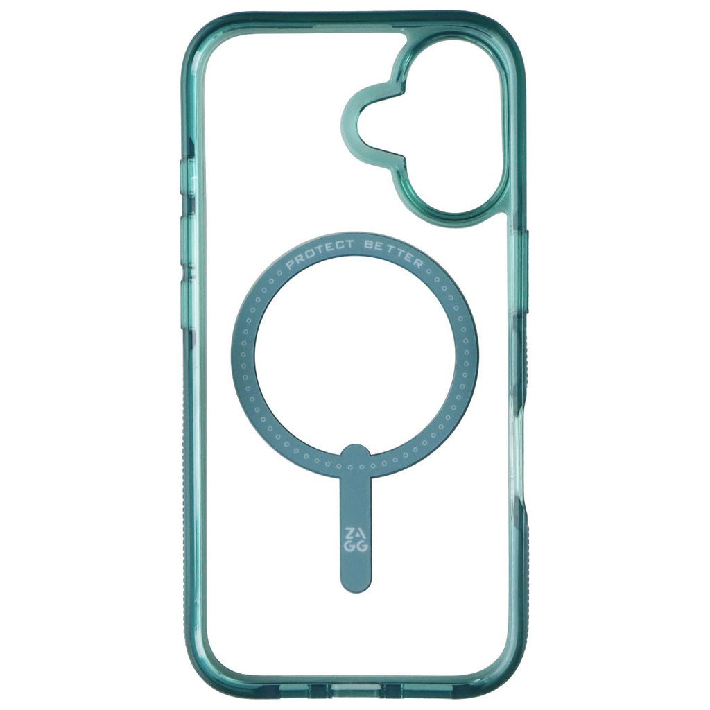 ZAGG Santa Cruz Snap Series Case for MagSafe for Apple iPhone 16 - Retro Blue - New - Image 3