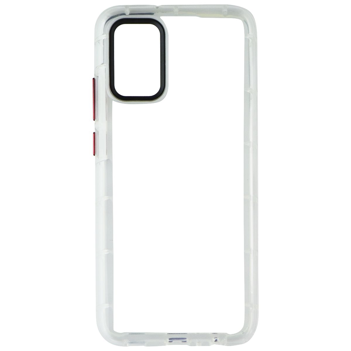 Zizo Surge Series Case w/ Customizable Buttons for Samsung Galaxy A02s - Clear - New - Image 2