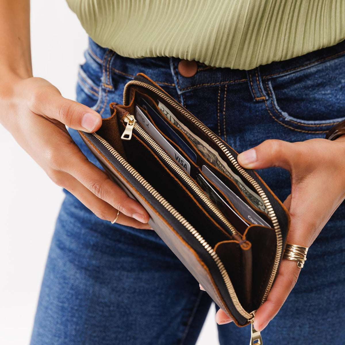 Accordion Zip Wallet - Image 45