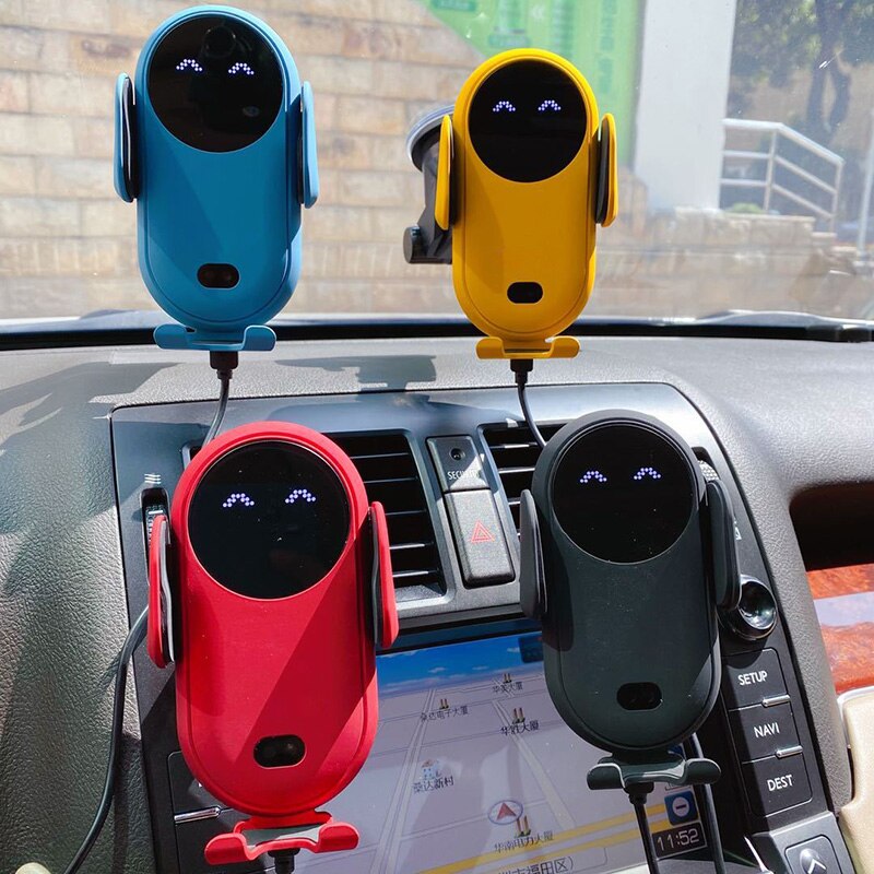 Infrared Induction Wireless Car Charger & Phone Holder - Image 6