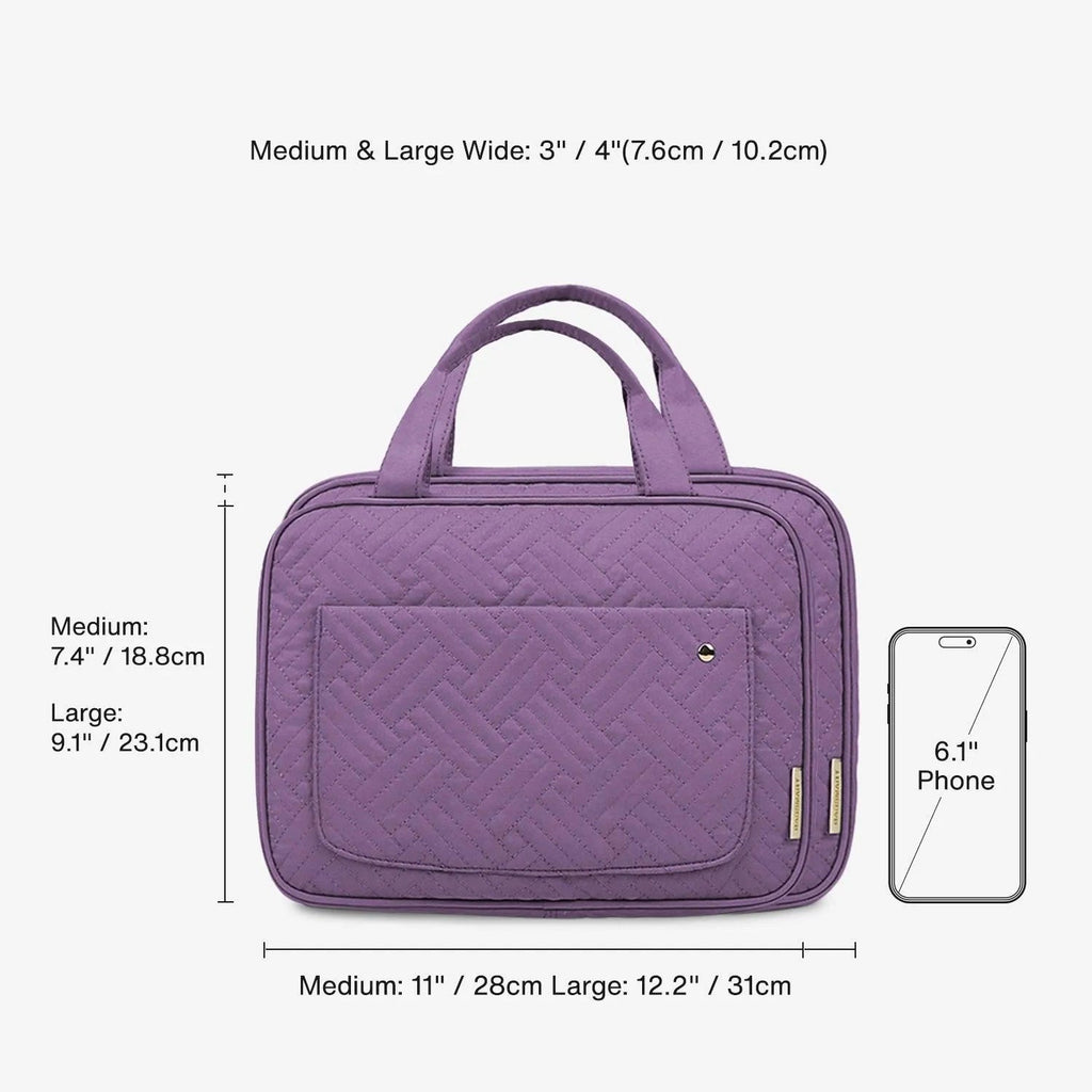 Bonchemin Purple The Space Saver Toiletry Bag - Image 5