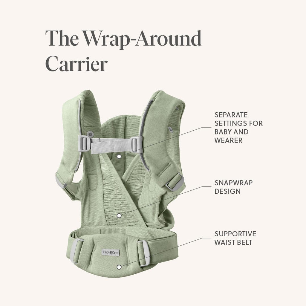 BabyBjörn Baby Carrier Hold - Mesh, Cream - Image 3