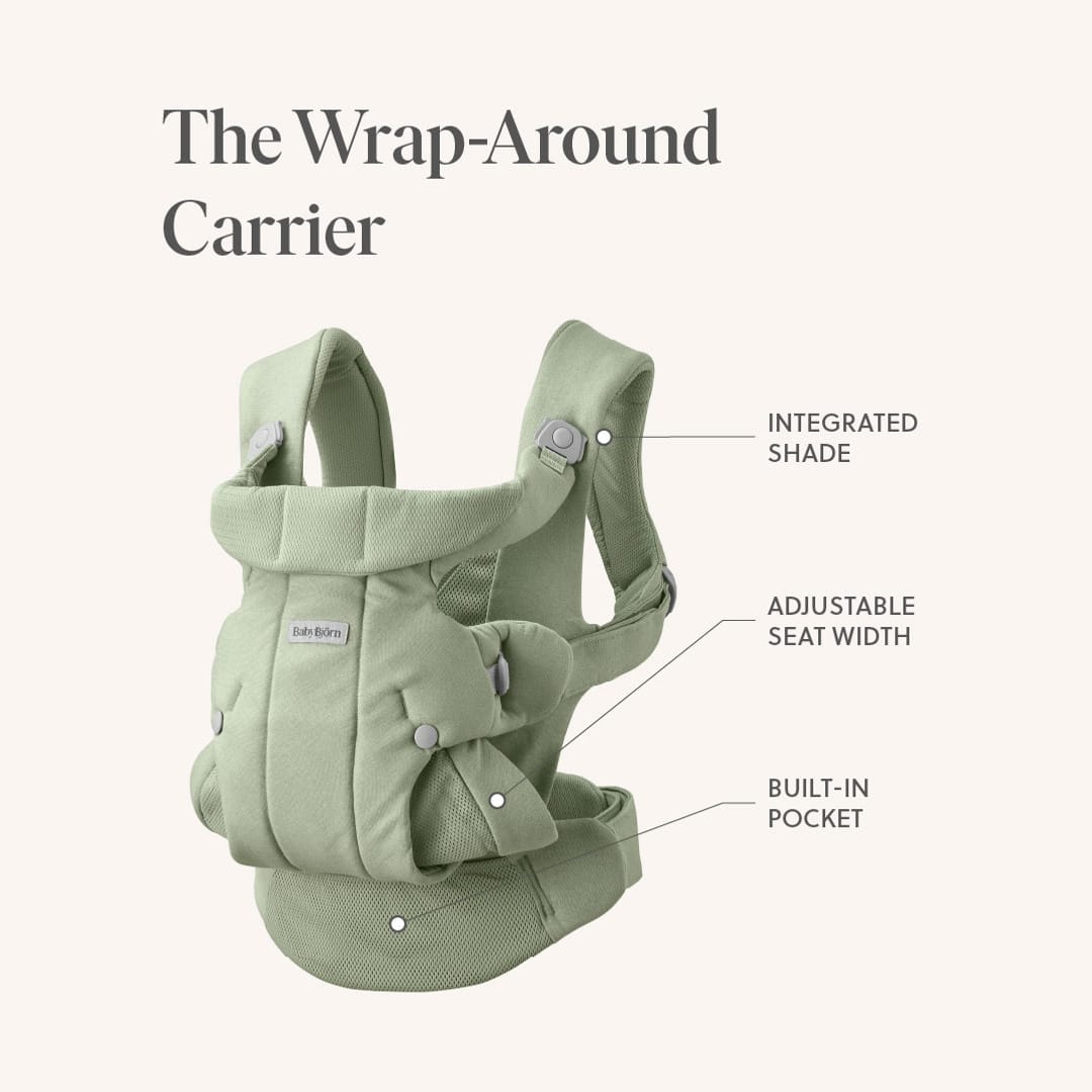 BabyBjörn Baby Carrier Hold - Mesh, Cream - Image 2